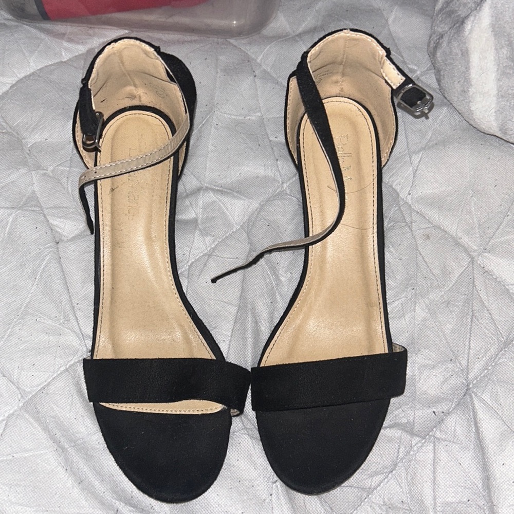 Black heels